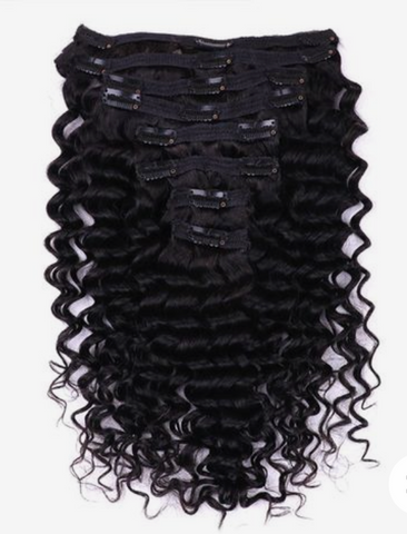 Deep Wave Clip Ins